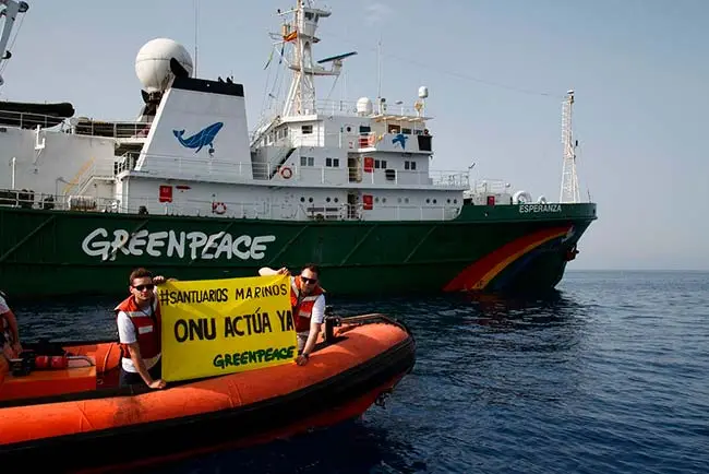 Greenpeace reclama Santuarios Marinos