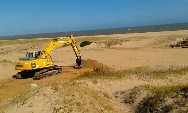 degradación de dunas