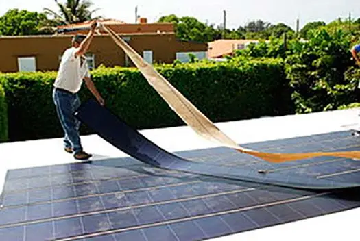paneles solares de capa fina
