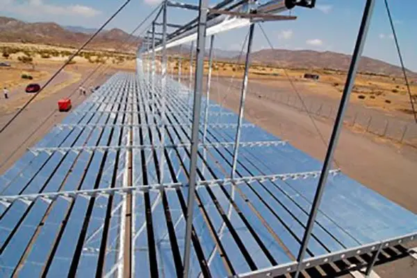 paneles solares termicos fresnel