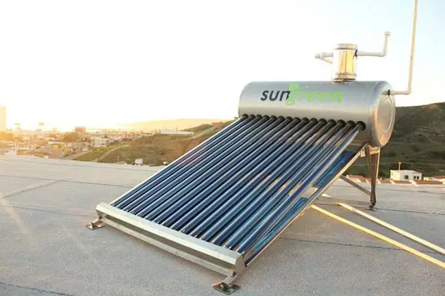 kit colector solar tubos de vacio