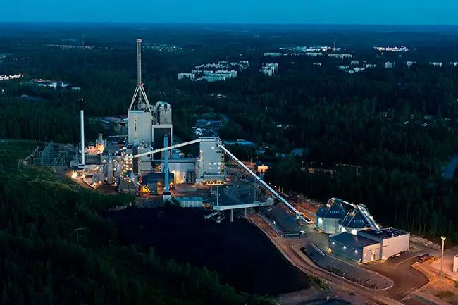 planta de biomasa Finlandia