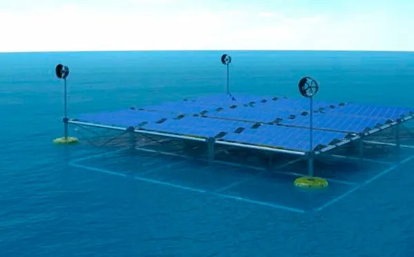 plataforma hibrida flotante energias renovables