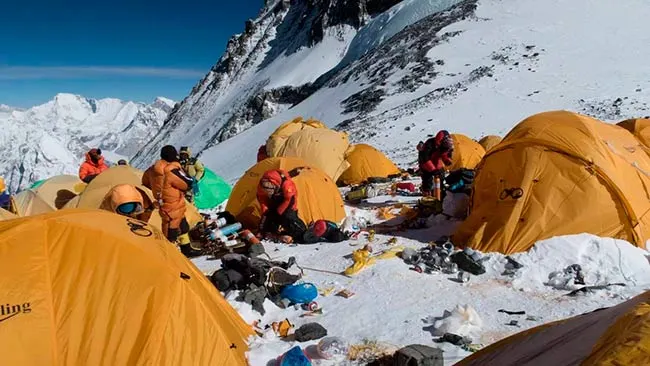 Everest es el basurero mas alto del mundo
