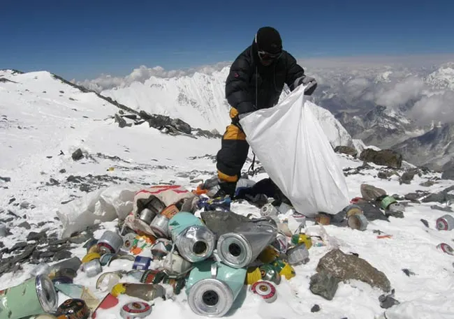 basura Monte Everest