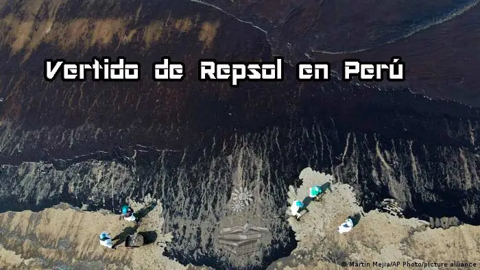 vertido de petroleo de Repsol en Peru portada