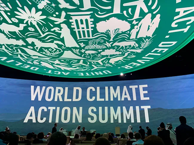 Cumbre Mundial Accion Climatica COP 28