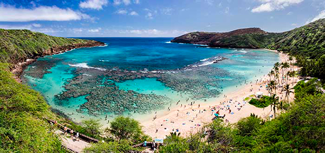 Bahía de Hanauma, Hawái