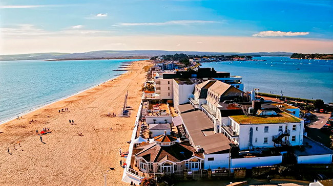 playa Sandbanks (Reino Unido)