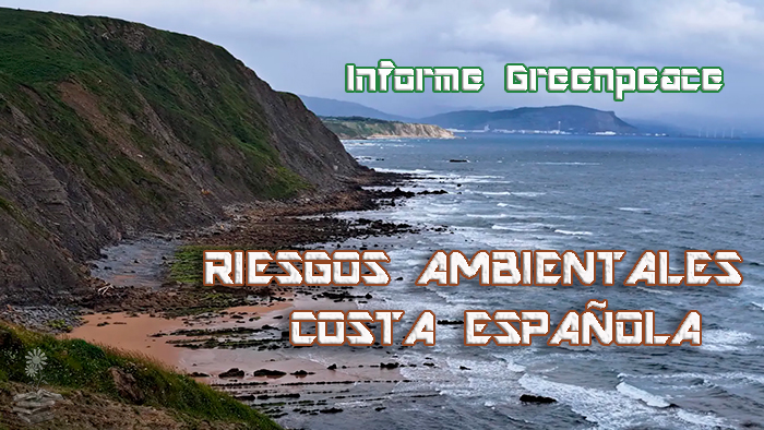 riesgos ambientales de la costa española, portada