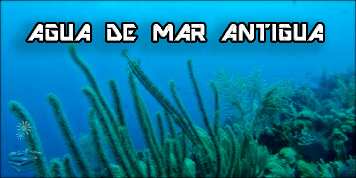 agua de mar antigua portada