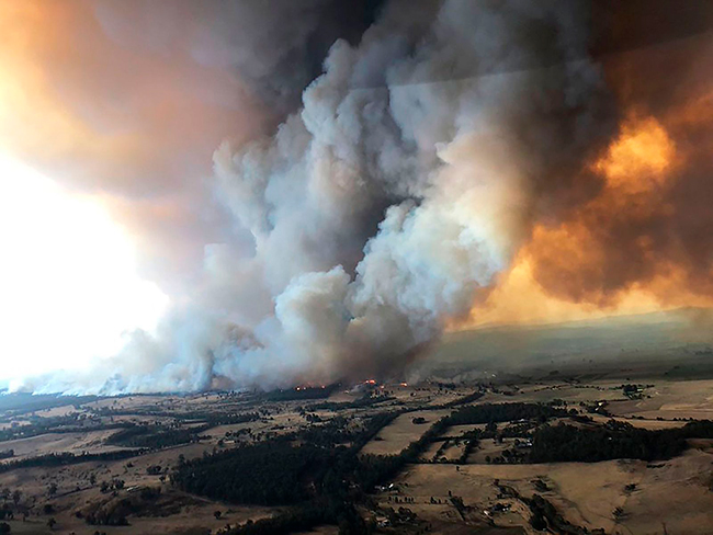 humo incendios forestales australianos de 2019-2020